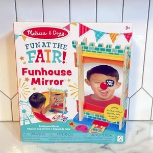 NIB Melissa & Doug Fun at the Fair! Funhouse Mirror